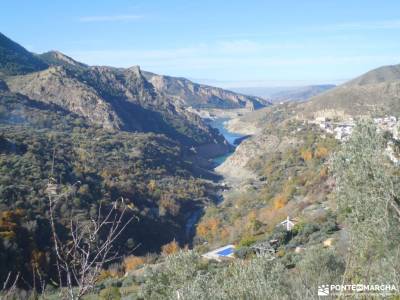 Valle del Genil:Naturaleza Sierra Nevada; cavalls al vent madrid puente diciembre rutas de senderism